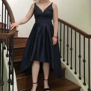 Aidan Mattox high / low gown